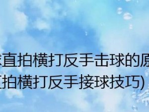 乒乓球反手技巧的练习方法（提高乒乓球反手击打的有效性和精确性）