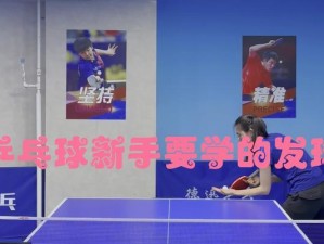 新手如何快速掌握乒乓球技巧（乒乓球技巧教学指南，助你迅速提升水平）